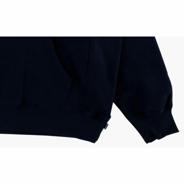 入手困難！シュプリーム パーカー 偽物 Supreme Classic Script Hooded Sweatshirt Navy201116CC0191
